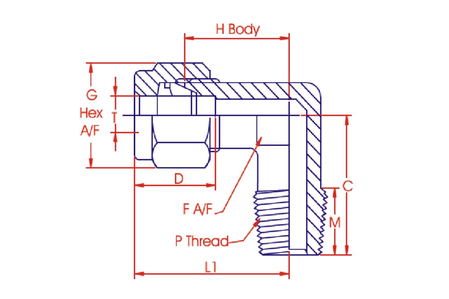 Male Elbow Connector