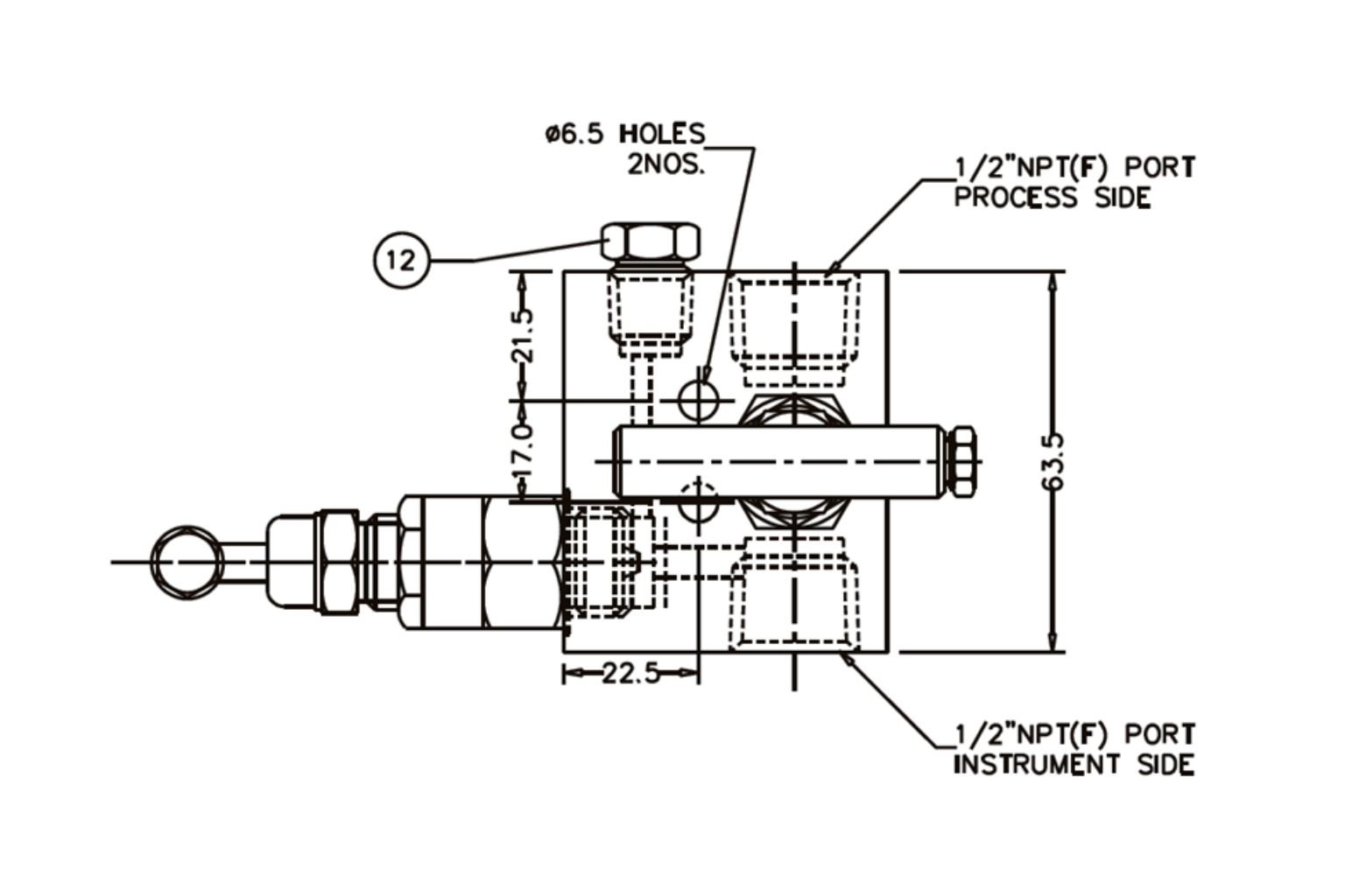 2 Valve Manifold Separately mounted Type _ E367 BB (3)