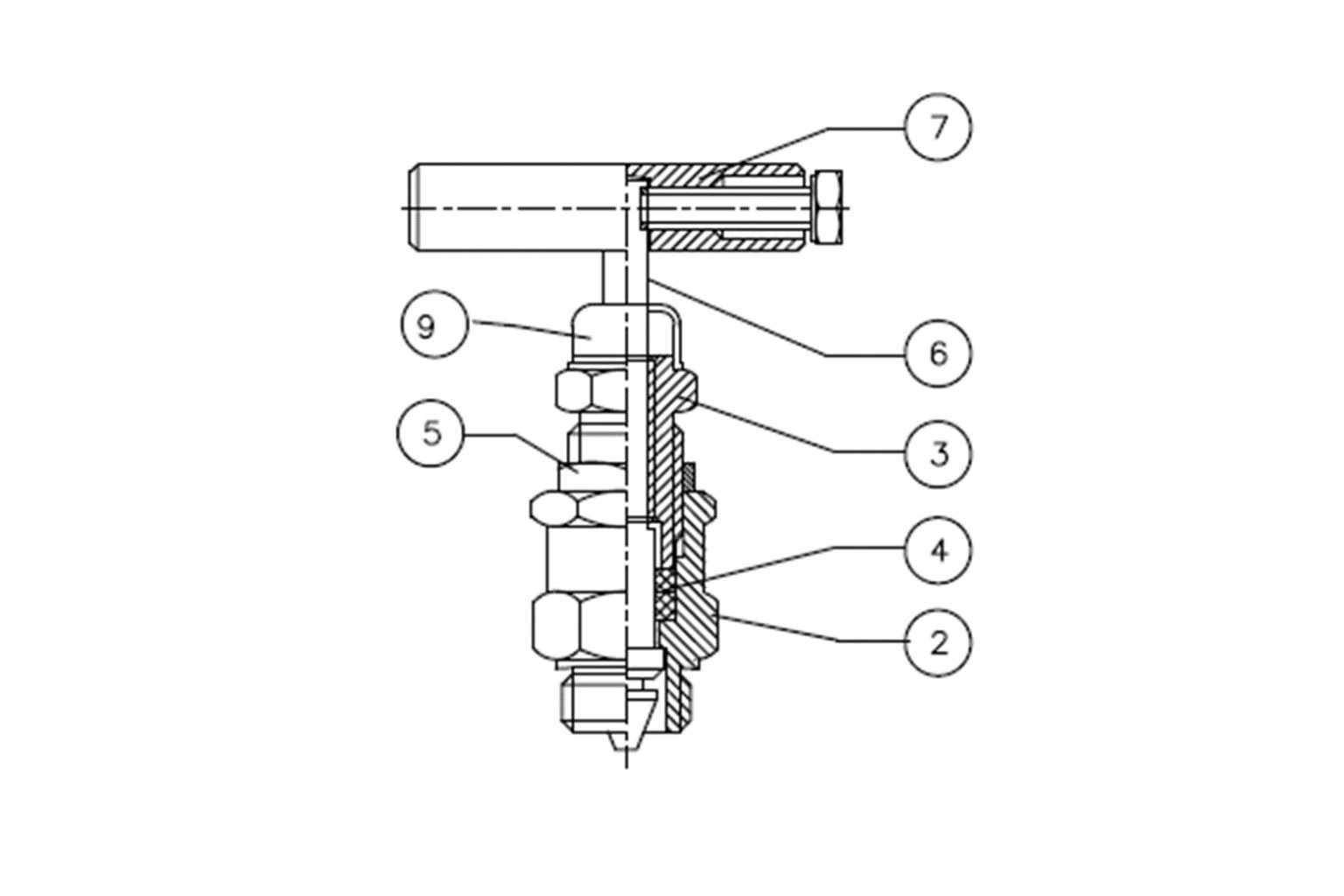 3 Valve Manifold Separately mounted type with Drain _ E312RM (2)