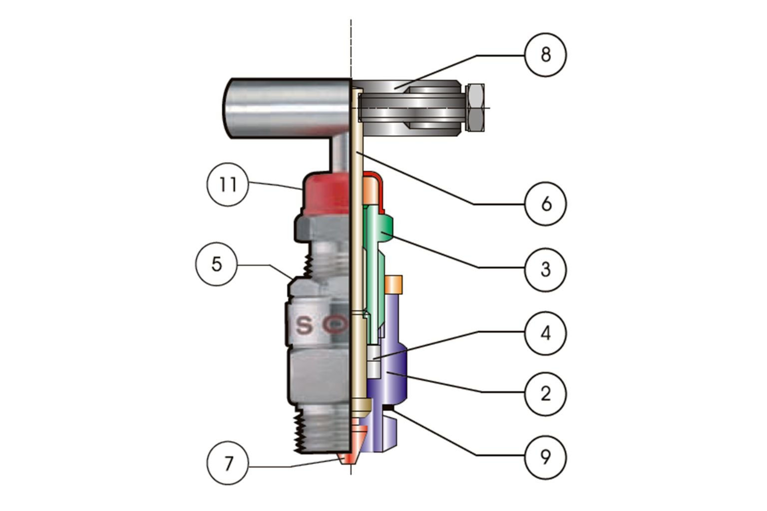 3 Valve Manifold T-Type with Drain _ E306 DM (3)