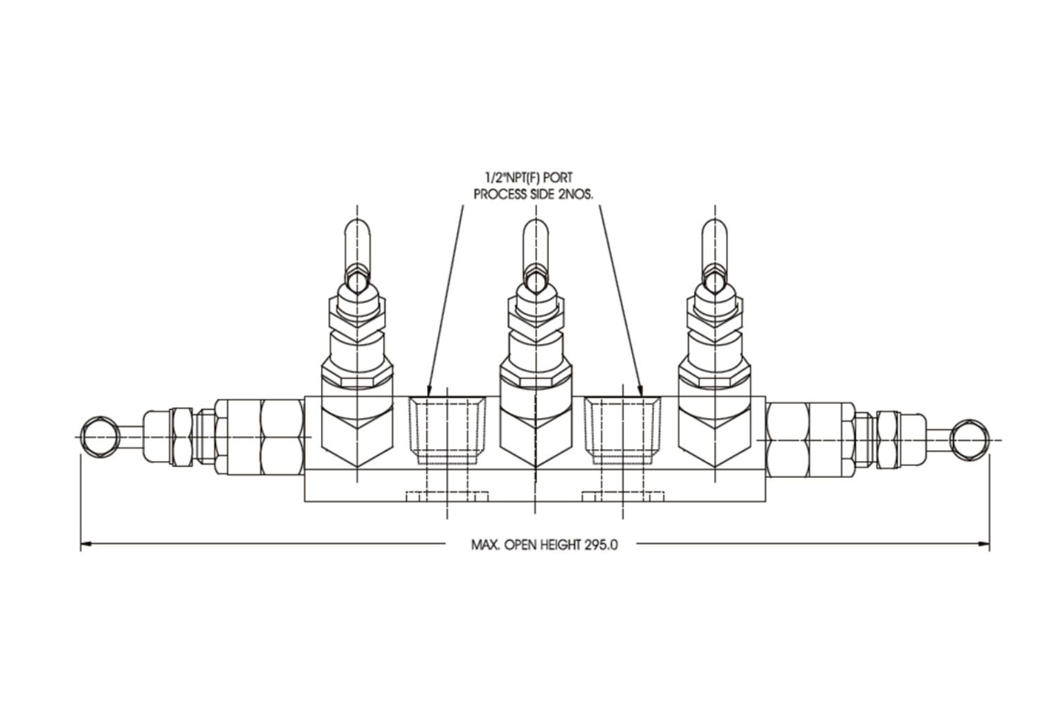 5 Valve Manifold Bar Type _ E507 DM