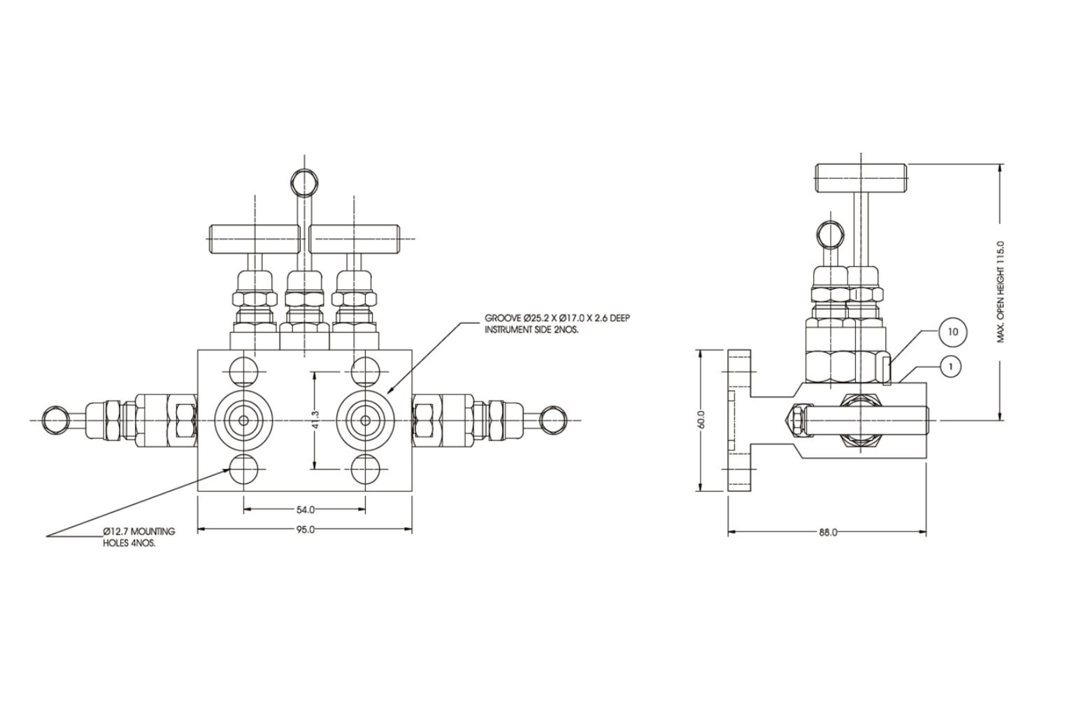 5 Valve Manifold T-Type _ E506 DM (2)