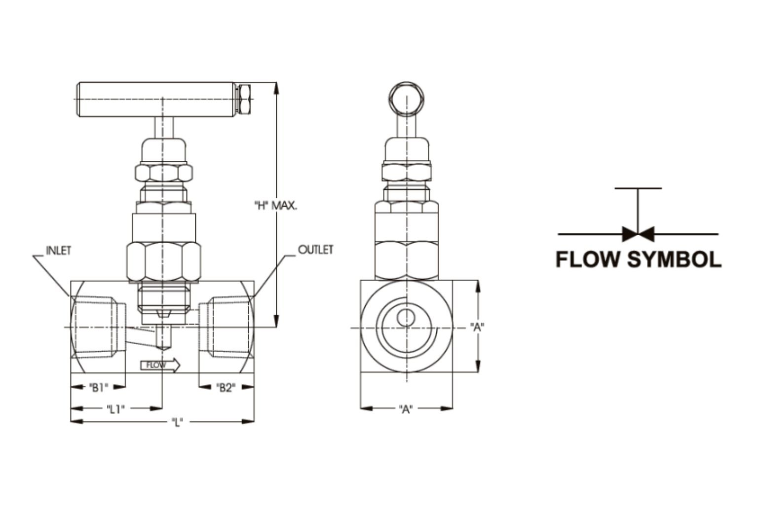 Needle Valve _ FNPT X FNPT _ E 101 NV