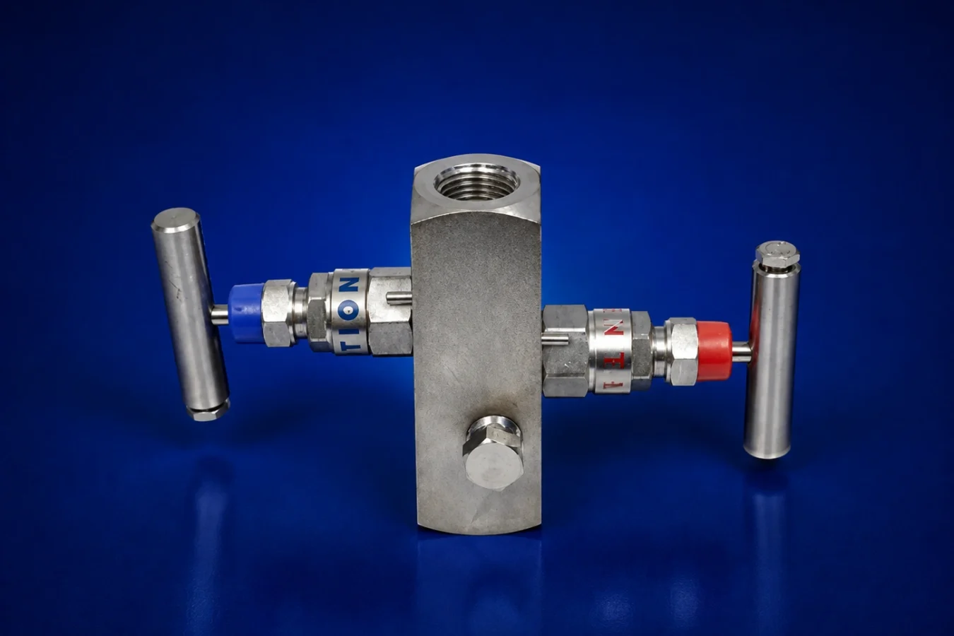2 Way Gauge Valve E377 CB FF